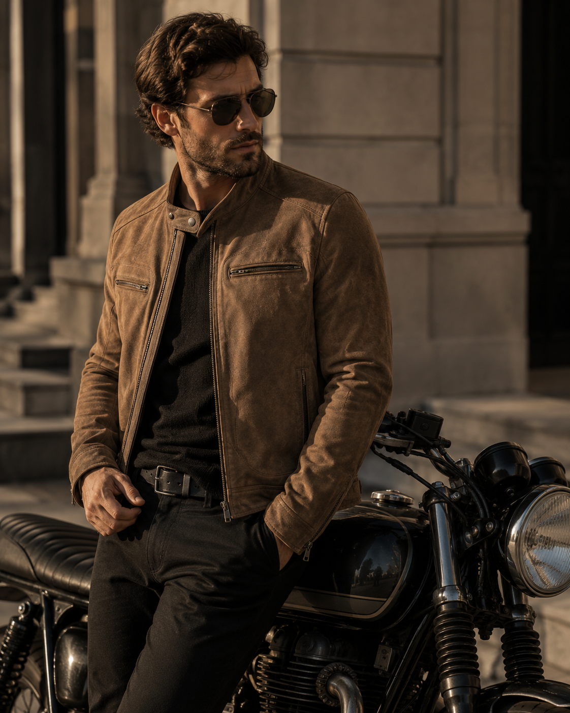 Suede Leather Jackets