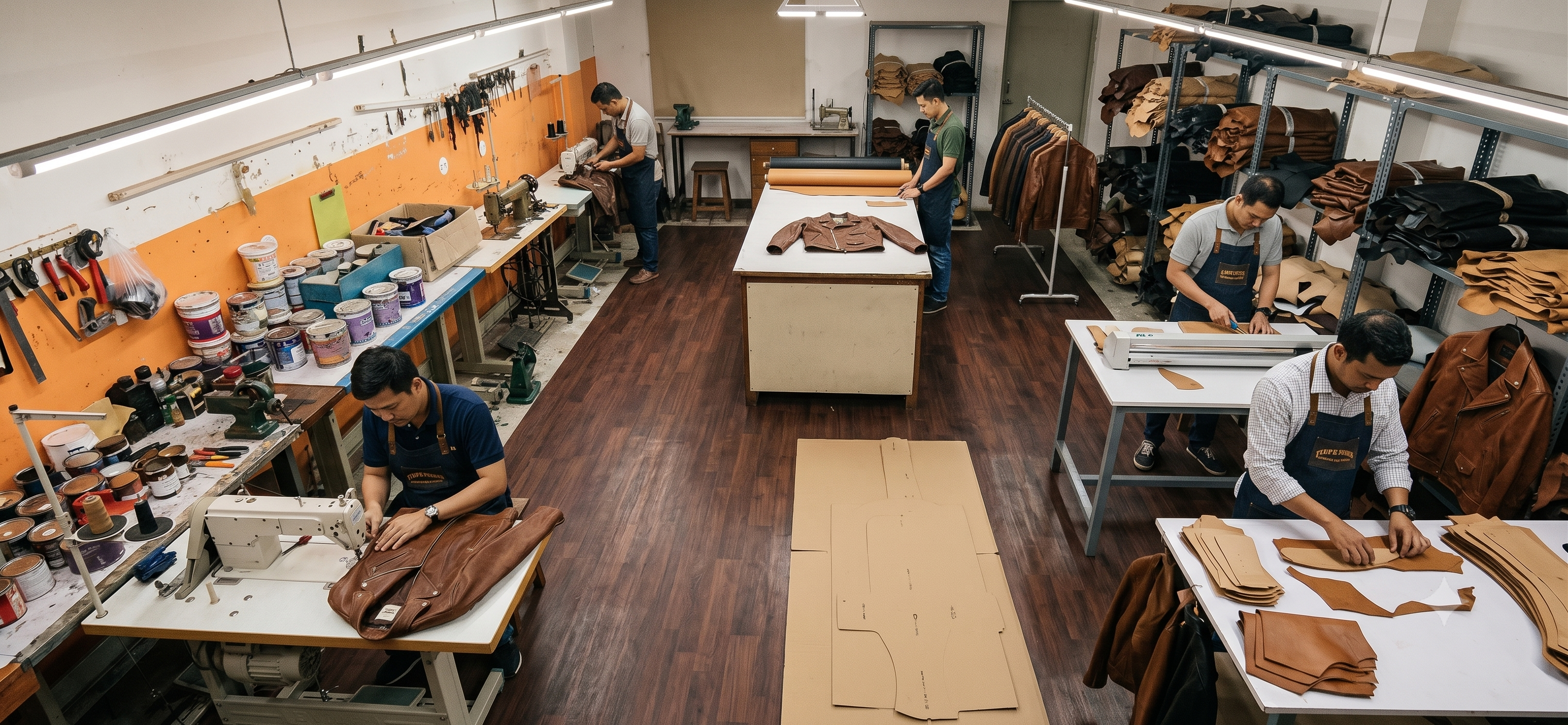 High Touch Leather Atelier Workshop