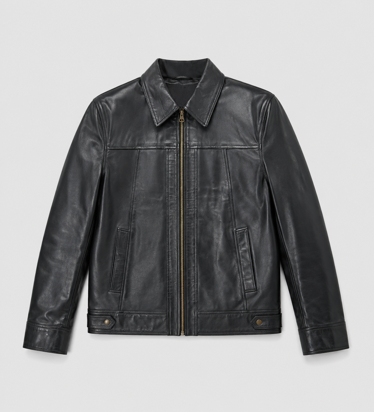 Men's Black Trucker Jacket